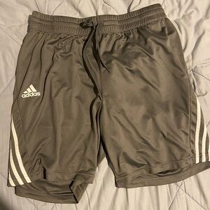 Adidas Men's Gray Athletic Shorts XL